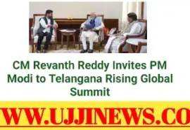 CM Invites PM Modi to Telangana Rising Global Summit
